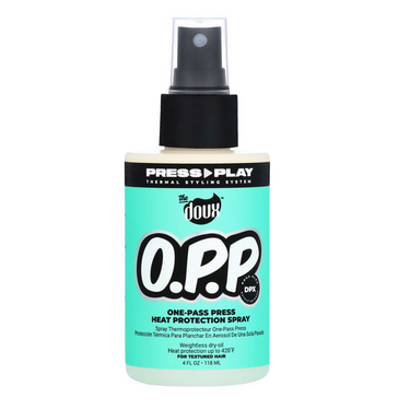 The Doux O.P.P. One-Pass Press Heat Protection Spray – 4 oz - ANNS BEAUTY SUPPLY